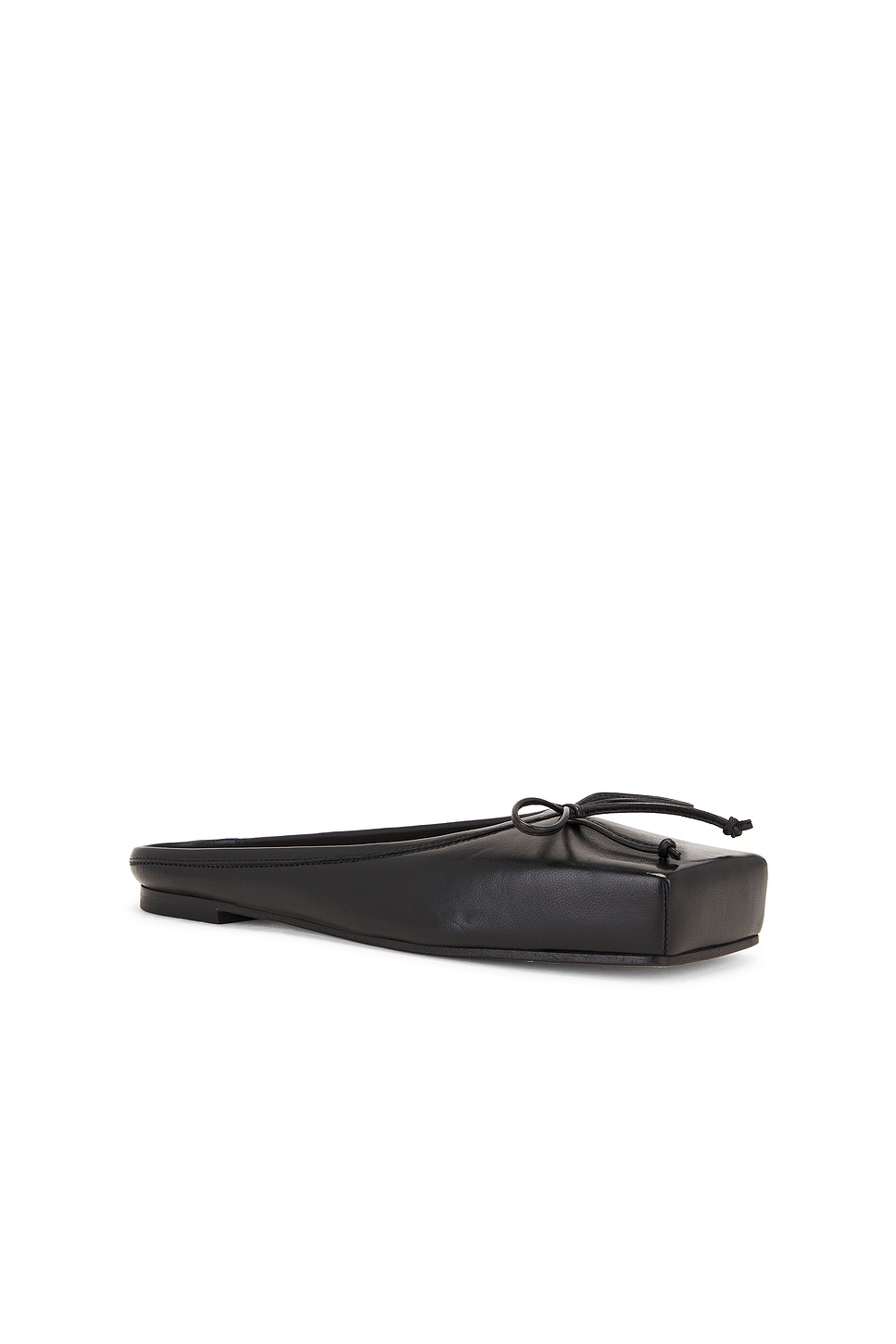 Shop Jacquemus Les Mules Plates Ballet In Black