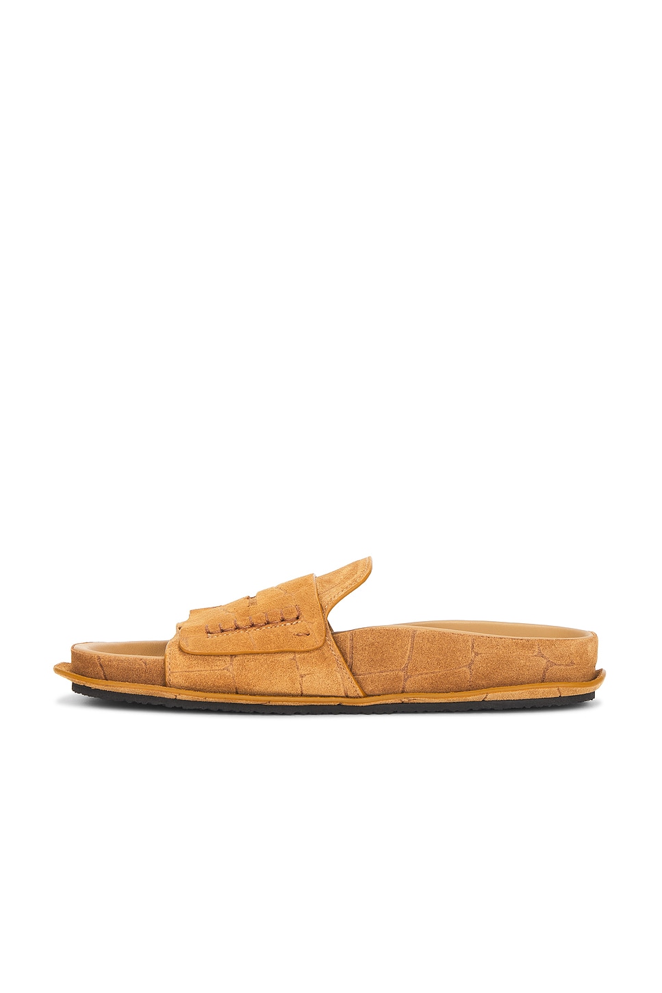 Image 5 of JACQUEMUS Les Sandales Mocassin in Camel