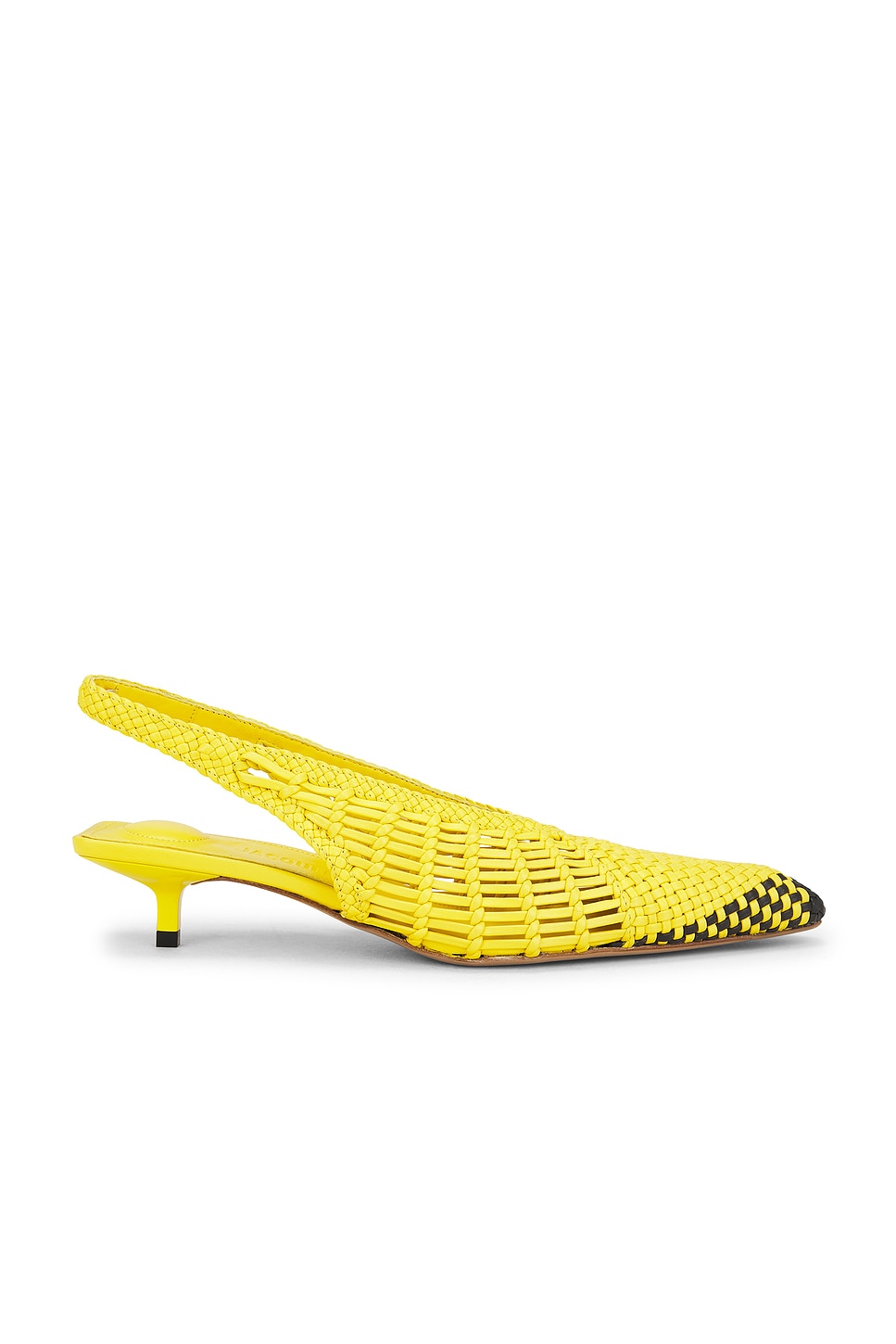 Jacquemus Cubisto Banane Pointed Toe Slingback Pump