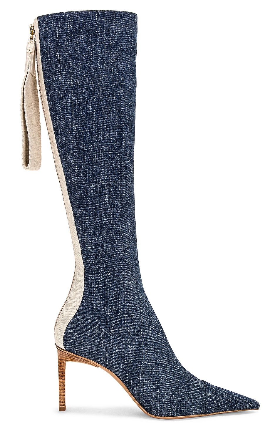Image 1 of JACQUEMUS Les Bottes Cordao in BLUE