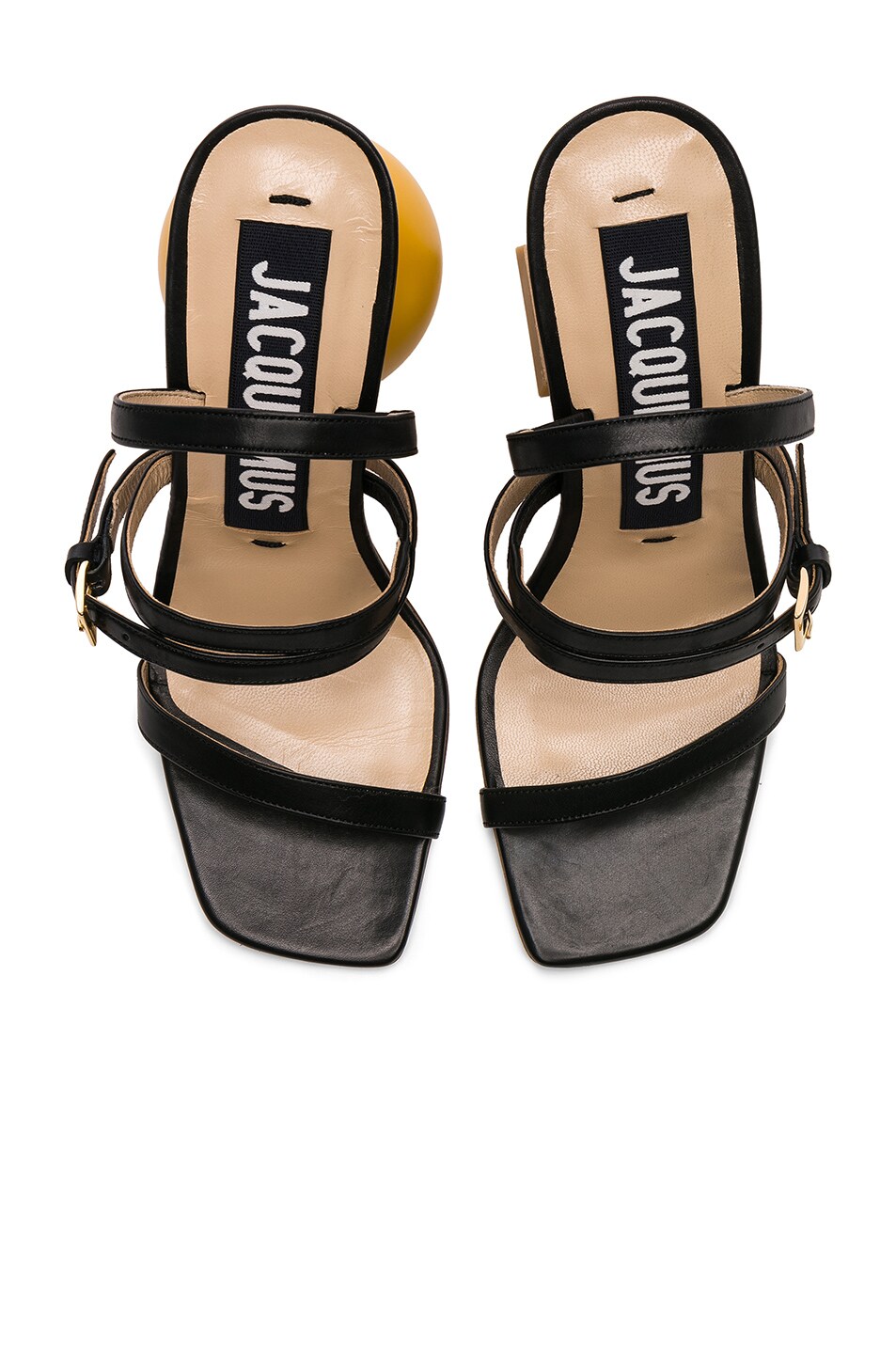 jacquemus sandals white