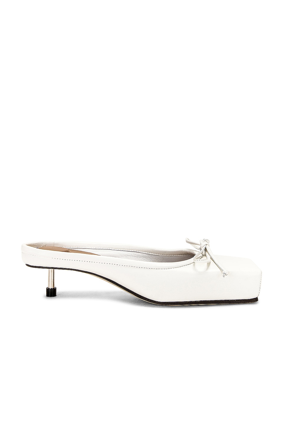 Image 1 of JACQUEMUS Les Mules Basses Ballet in Off White