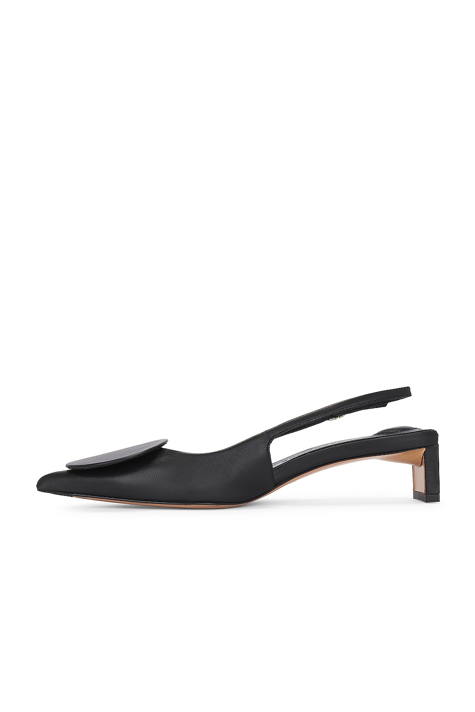 JACQUEMUS Les Slingbacks Duelo B in Black | FWRD