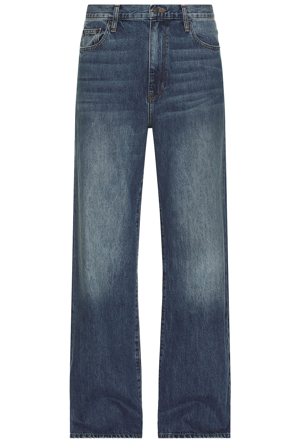 Image 1 of SIMKHAI Poe Wide Leg Jeans in Vintage Wash