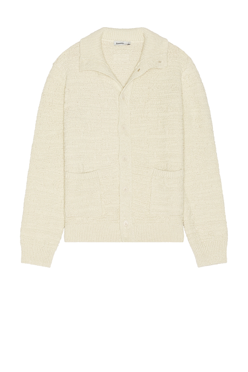 David Knit Jacket in Tan