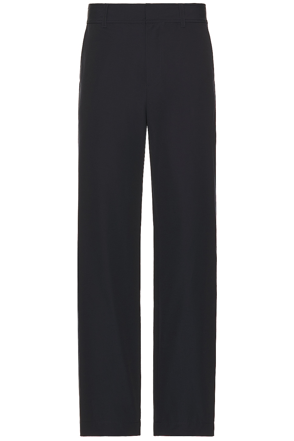 Saul Darted Straight Leg Pant in Blue