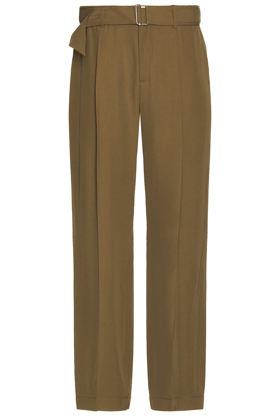 Image 1 of SIMKHAI Elvis Pleated Pull On Trousers in Olive