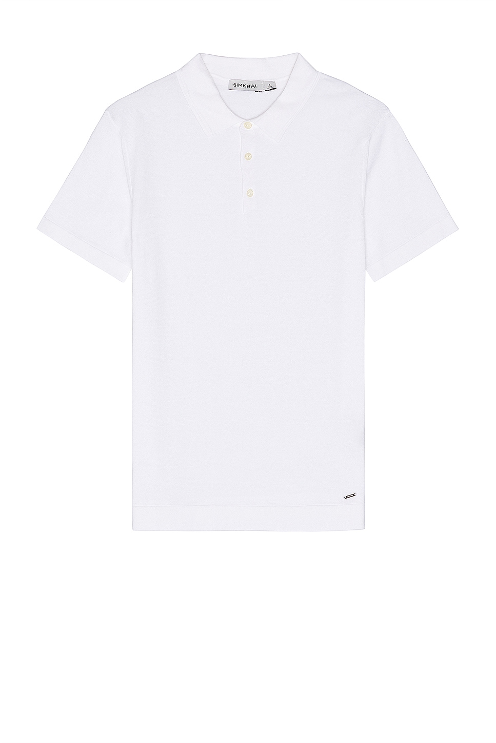 Barron Short Sleeve Polo in White