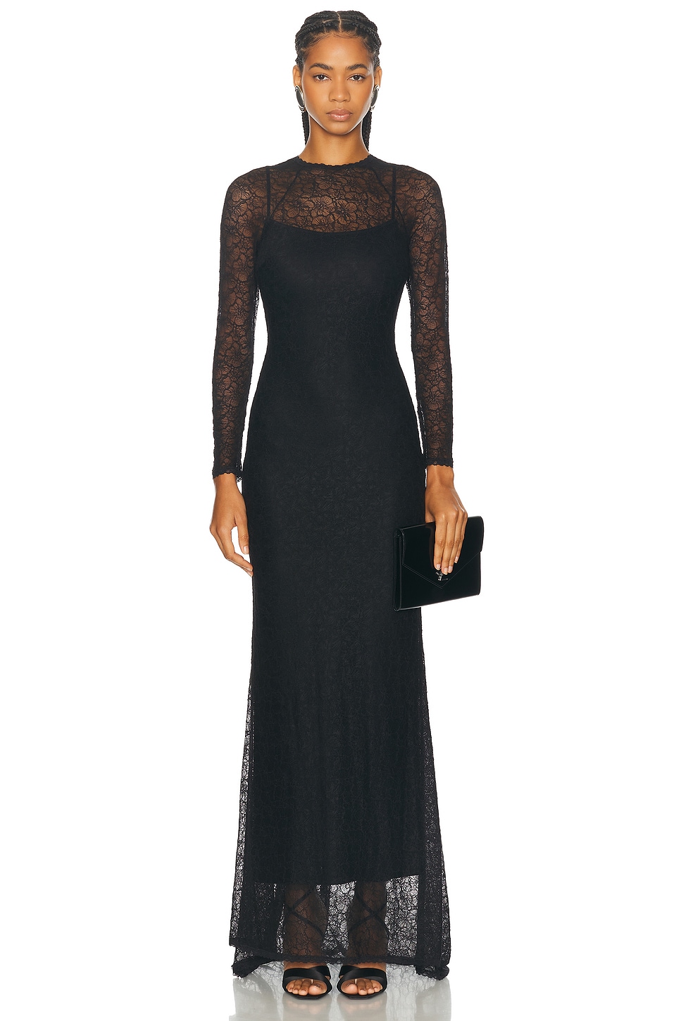 Image 1 of SIMKHAI Stacy Gown in Black