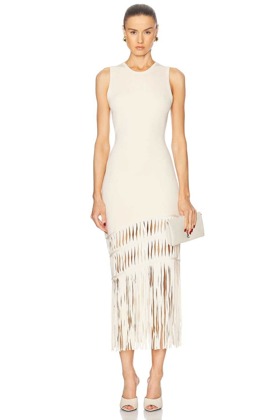 Brookes Maxi Dress in Beige