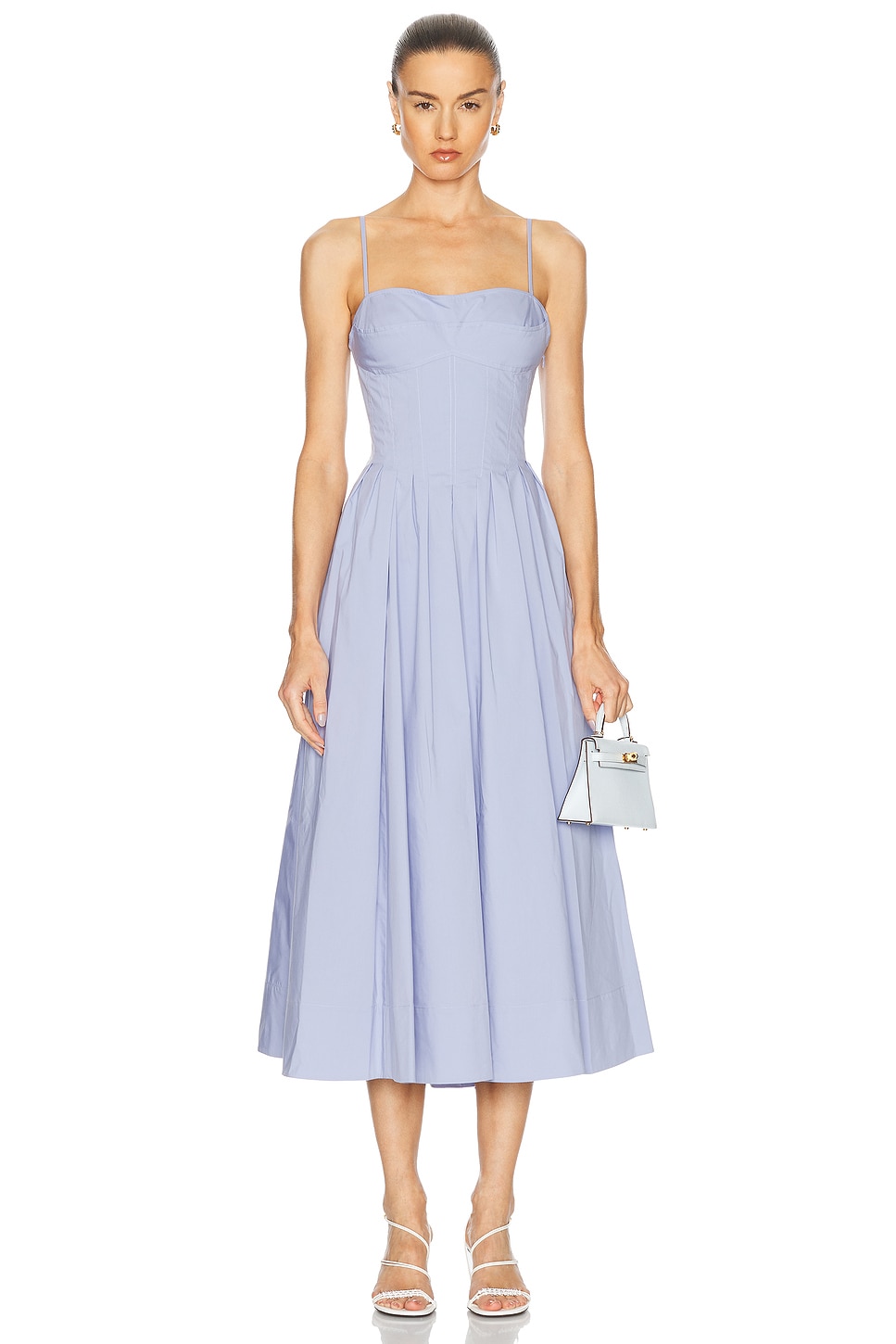 Shop Simkhai Kittiya Midi Dress