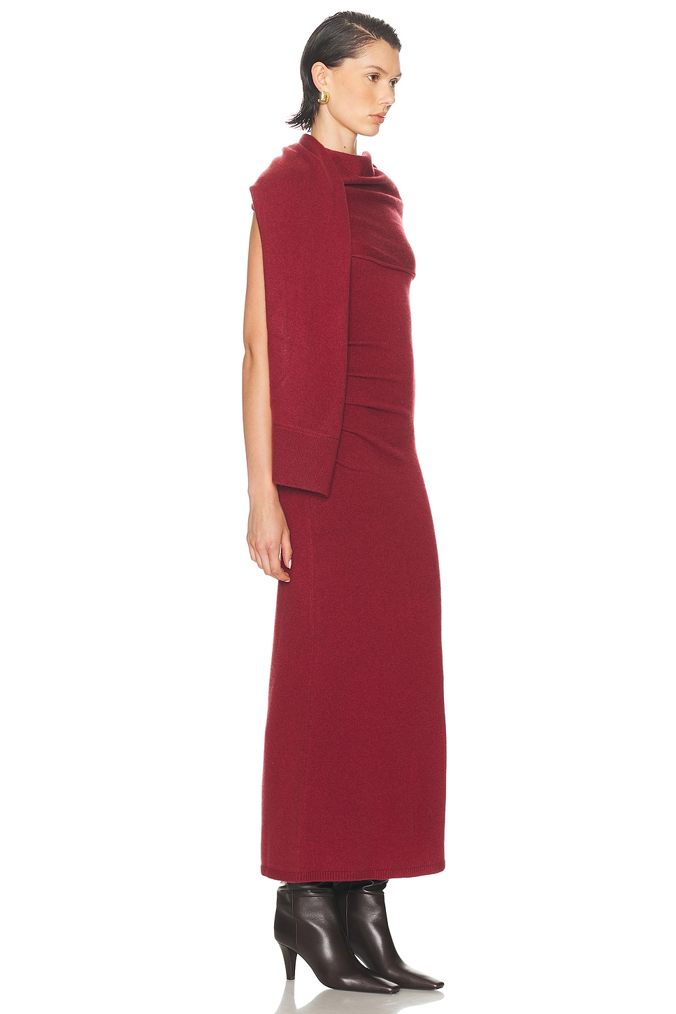 Simkhai Hathaway Midi Dress In Red