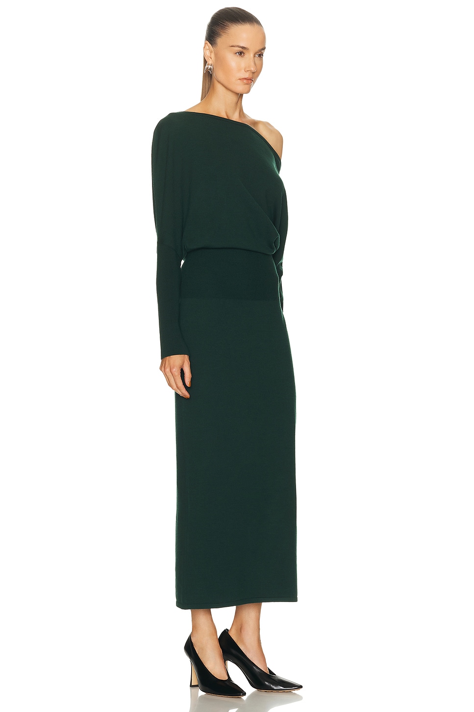 Simkhai Janese Midi Dress In Green