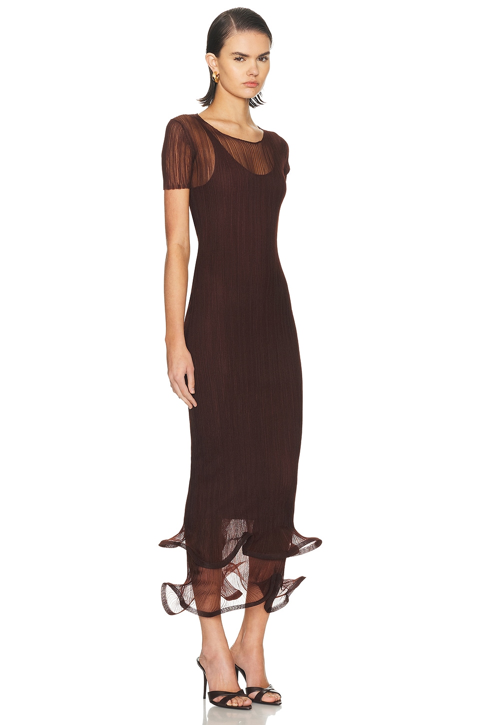 SIMKHAI Selena Midi Dress