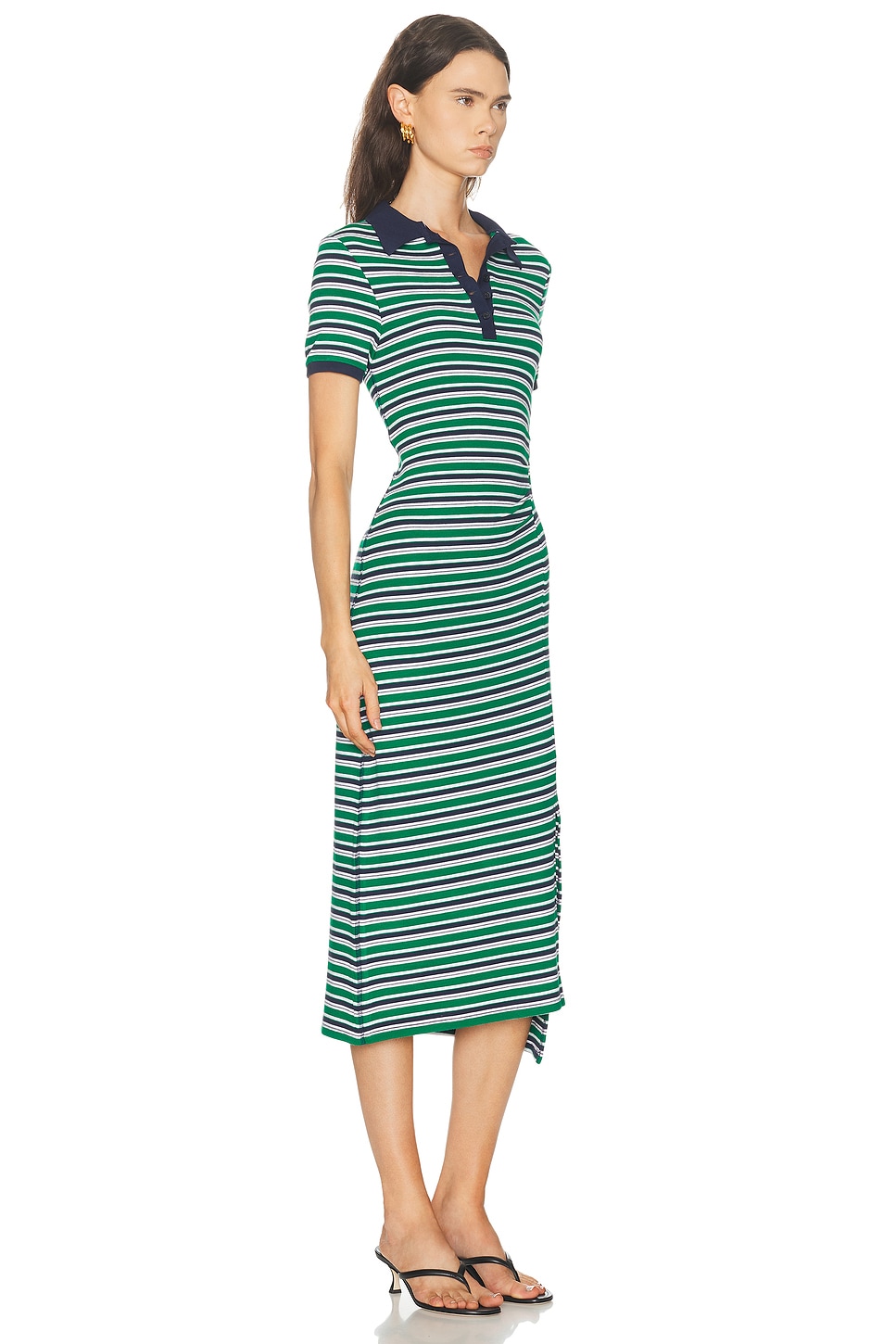 SIMKHAI Shelby Knit Polo Dress | Thumbnail 2