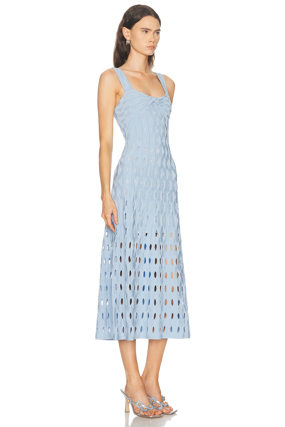 Simkhai Christina Midi Dress | Thumbnail 2 Simkhai Christina Midi Dress | Thumbnail 2
