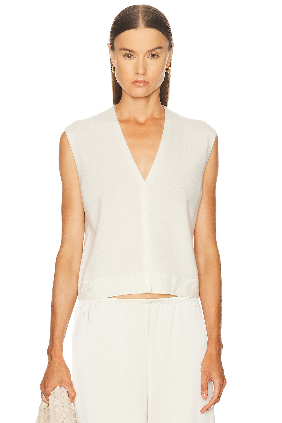 Image 1 of SIMKHAI Rozzi Vest in Ivory