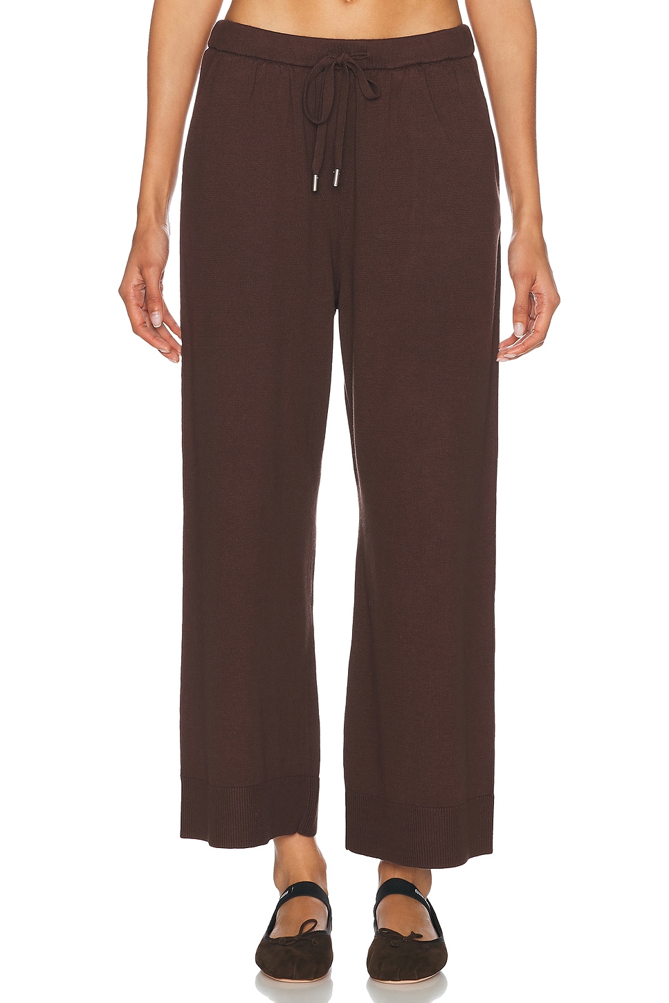 Image 1 of SIMKHAI Celine Pant in Chocolate