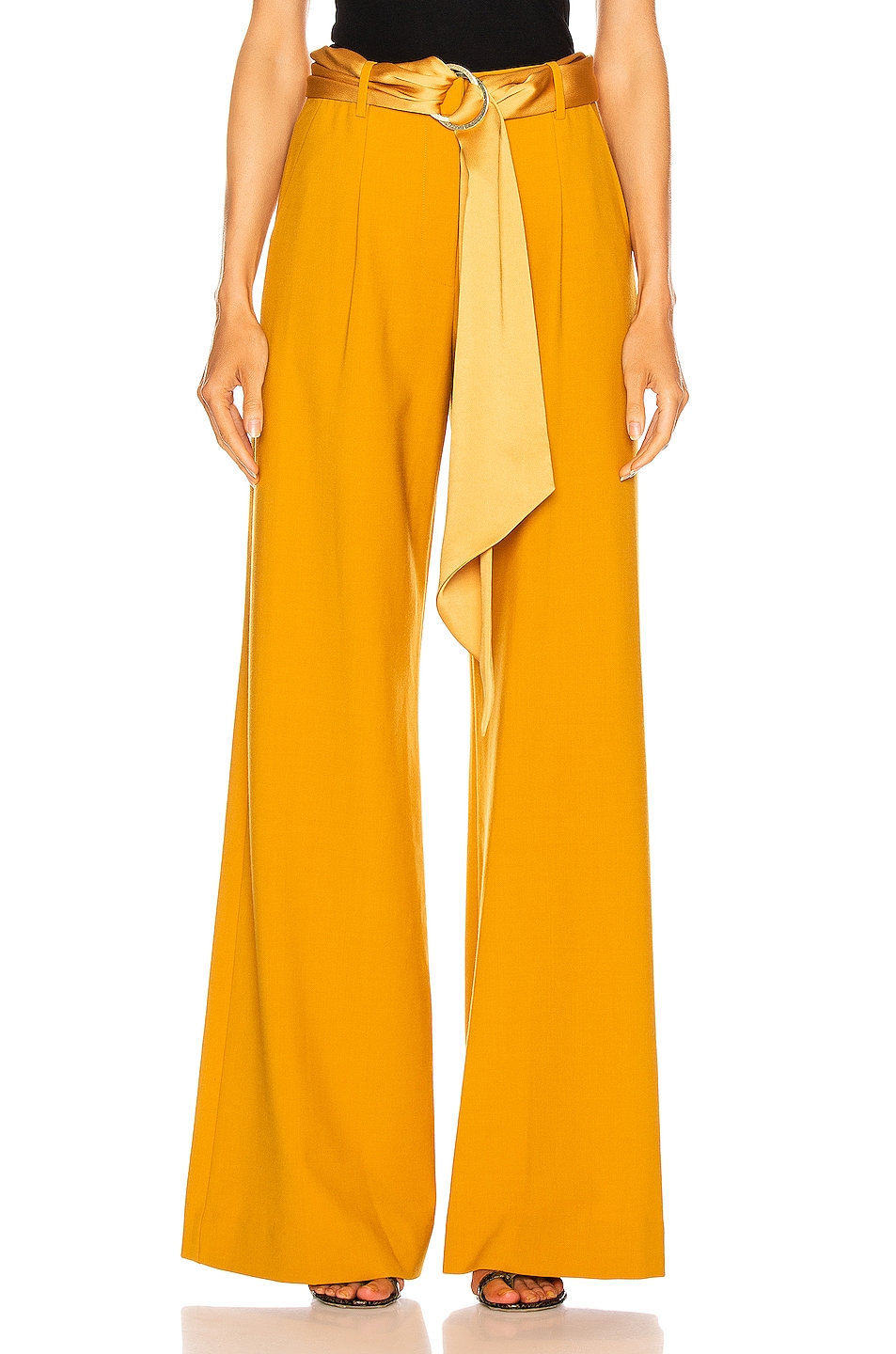 Image 1 of SIMKHAI Wide Leg Pant in Gold