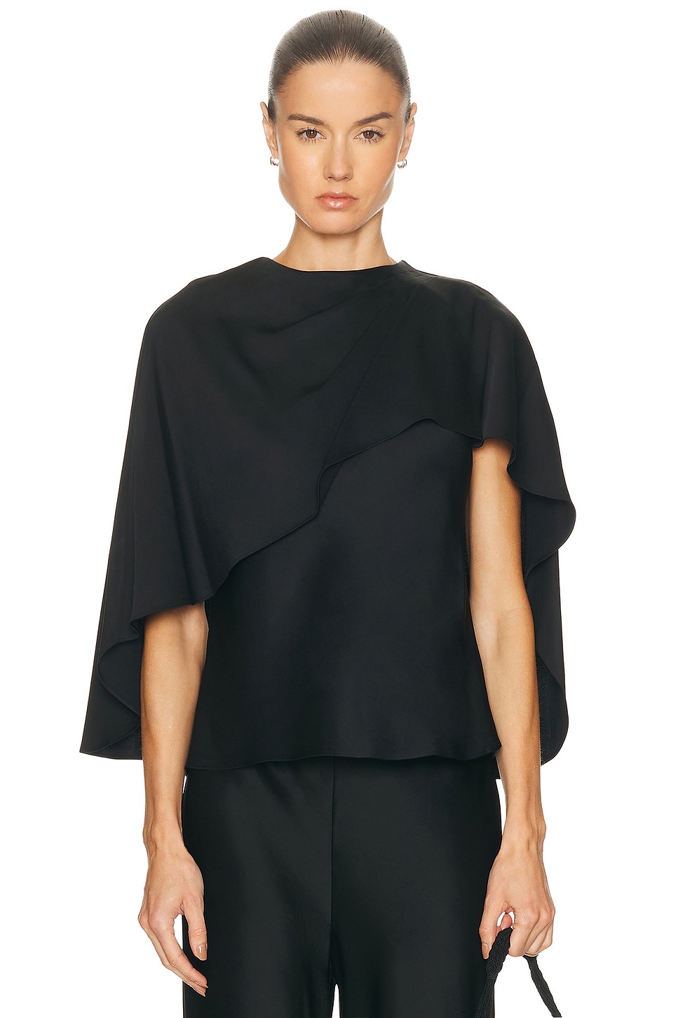 Image 1 of SIMKHAI Eliora Cape Top in Black