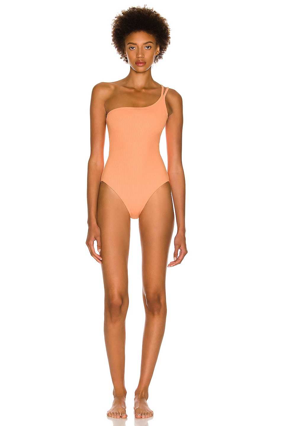 Image 1 of SIMKHAI Shayna Swimsuit in Papaya