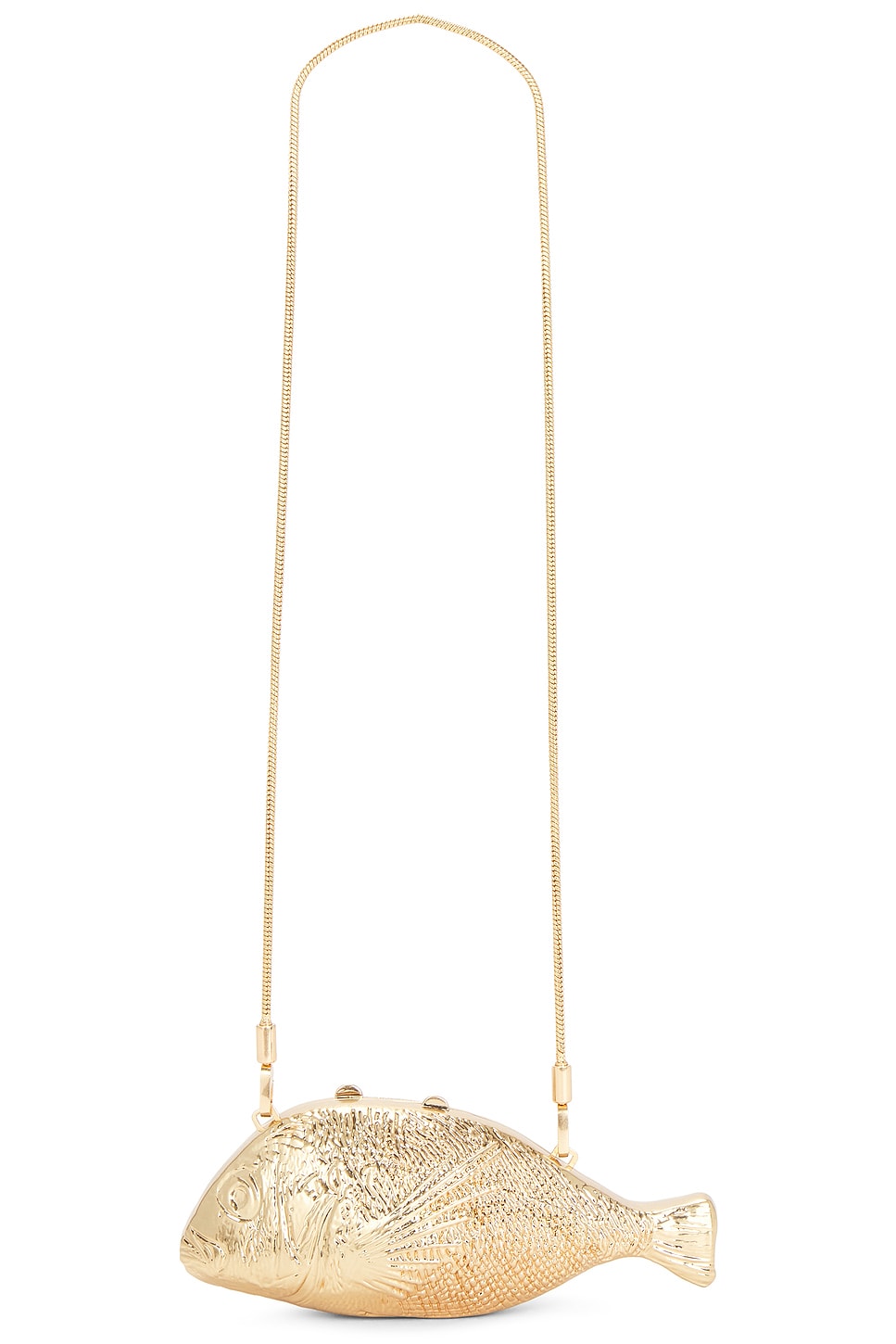 SIMKHAI Splash Metal Clutch