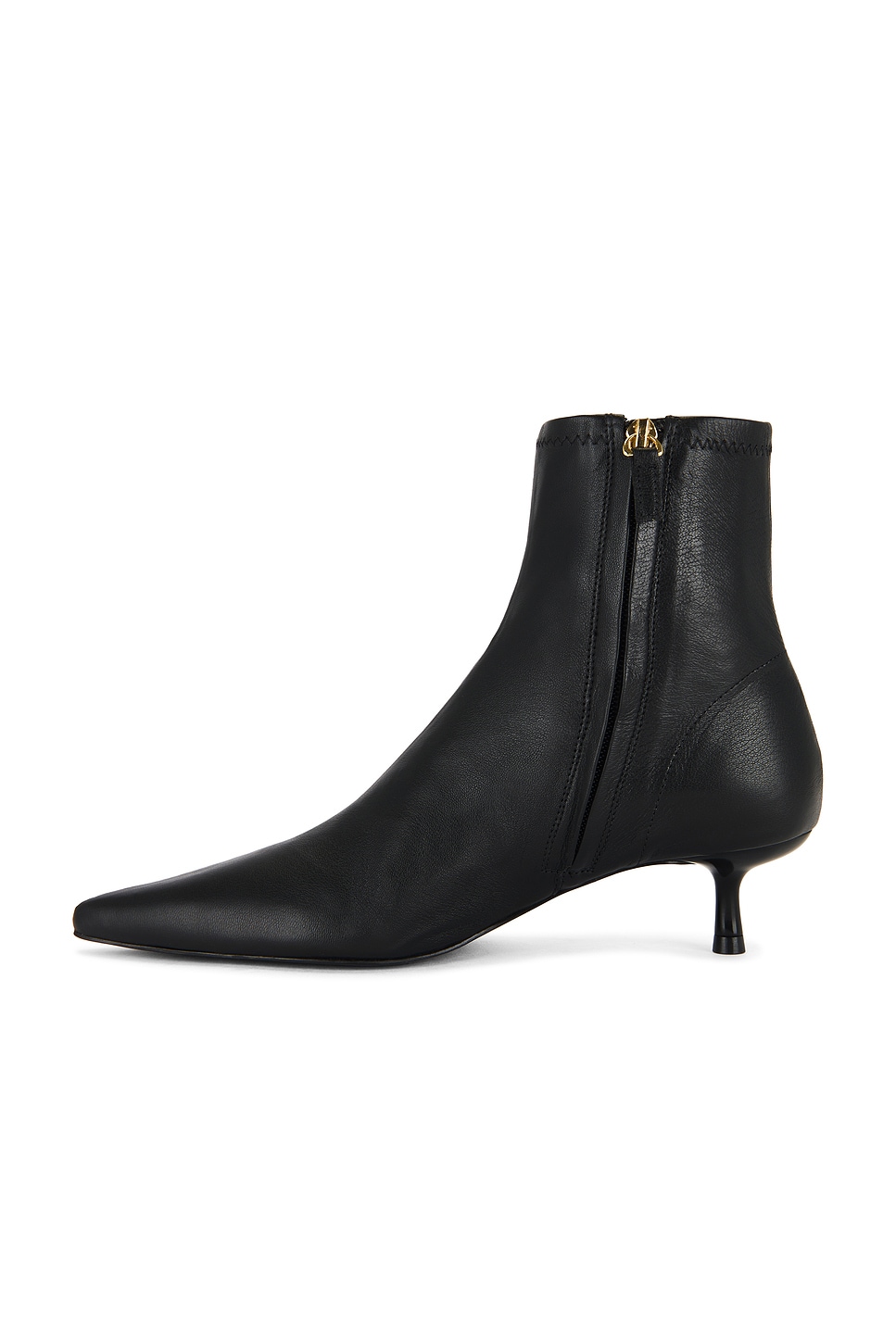 Joni Stretch Leather Ankle Boot