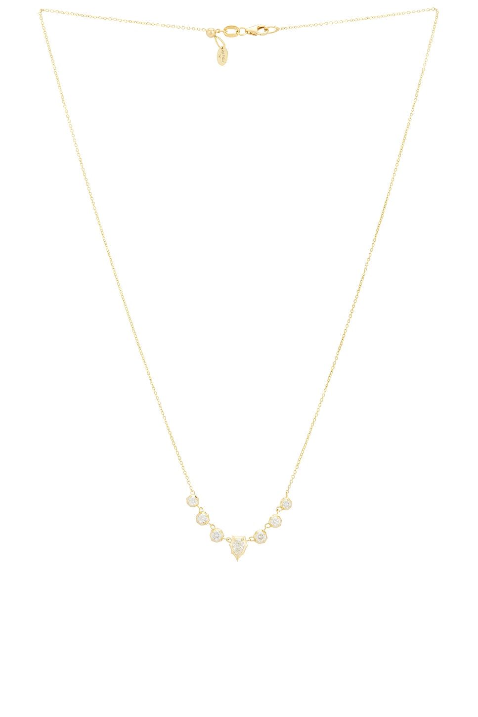 Image 1 of Jade Trau Small Envoy Necklace in 18k Gold