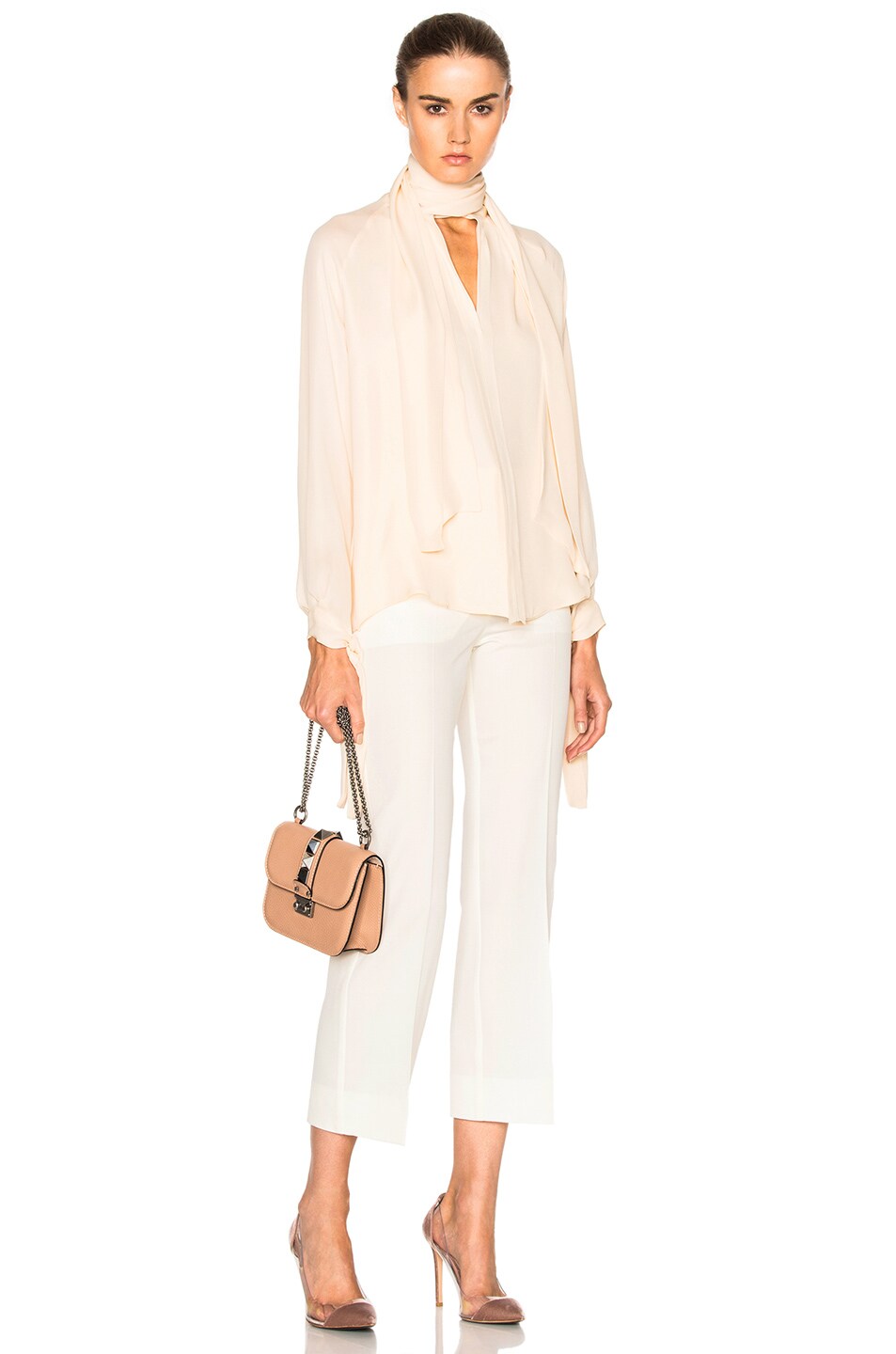 Image 1 of Juan Carlos Obando House Blouse in Ivory