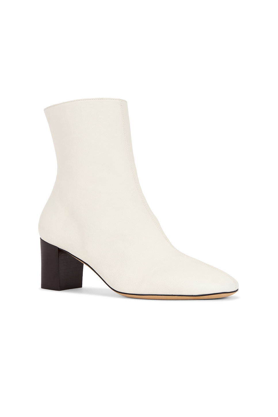 Jude Rook Ankle Boot In White