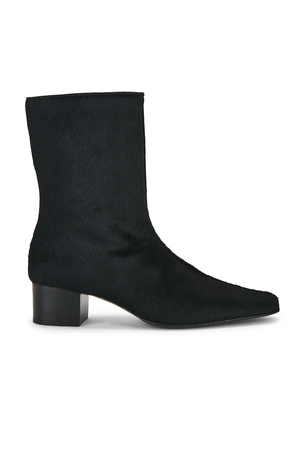 Image 1 of Jude Pace Ankle Boot in Black Pony Leather