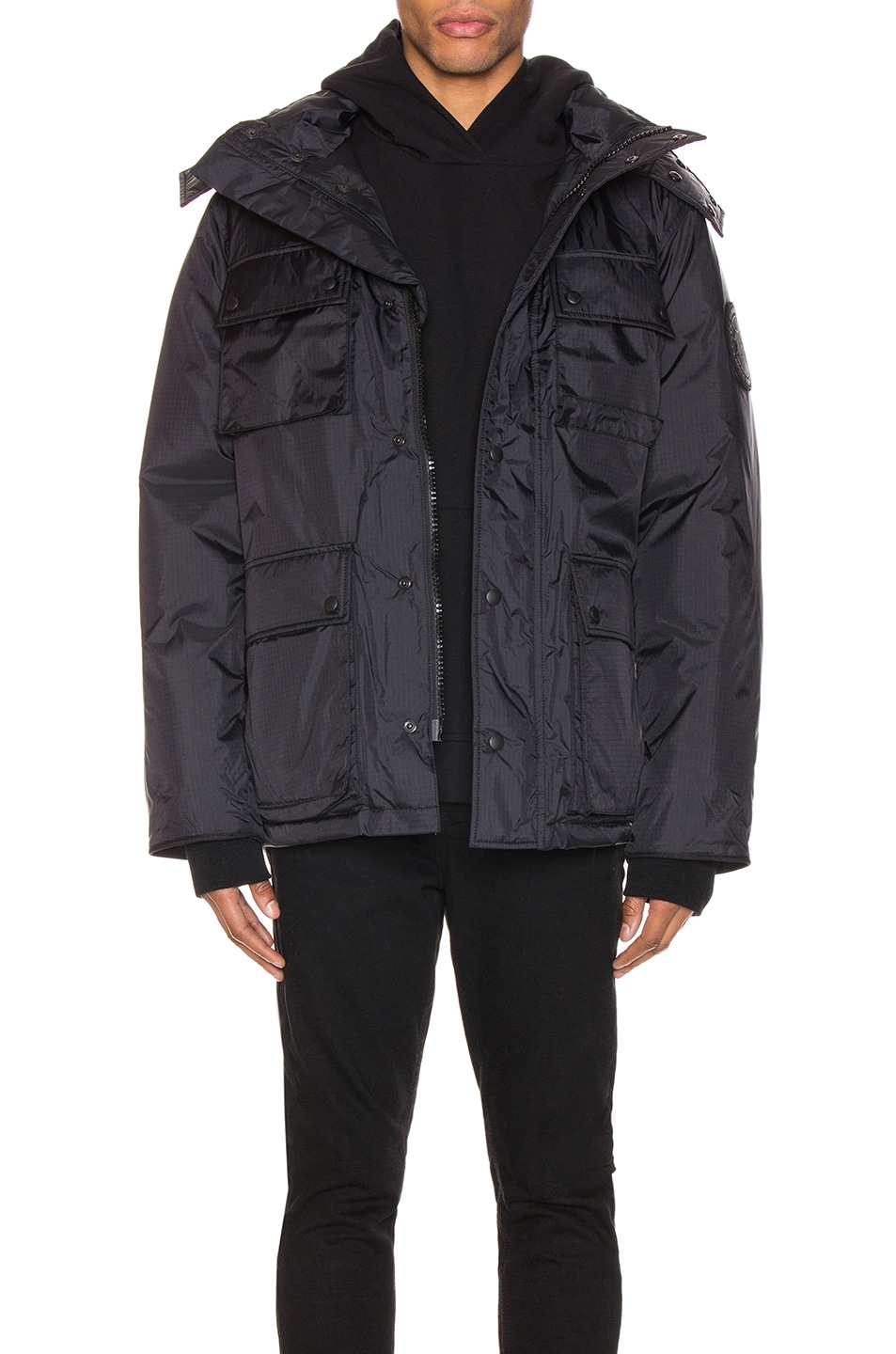 Image 1 of Junya Watanabe x Canada Goose Jacket in Black