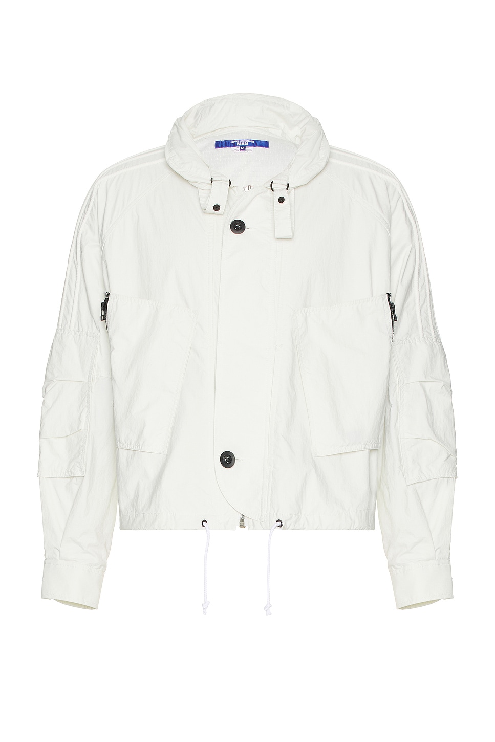 Image 1 of Junya Watanabe Nylon Rip Stop Jacket in White