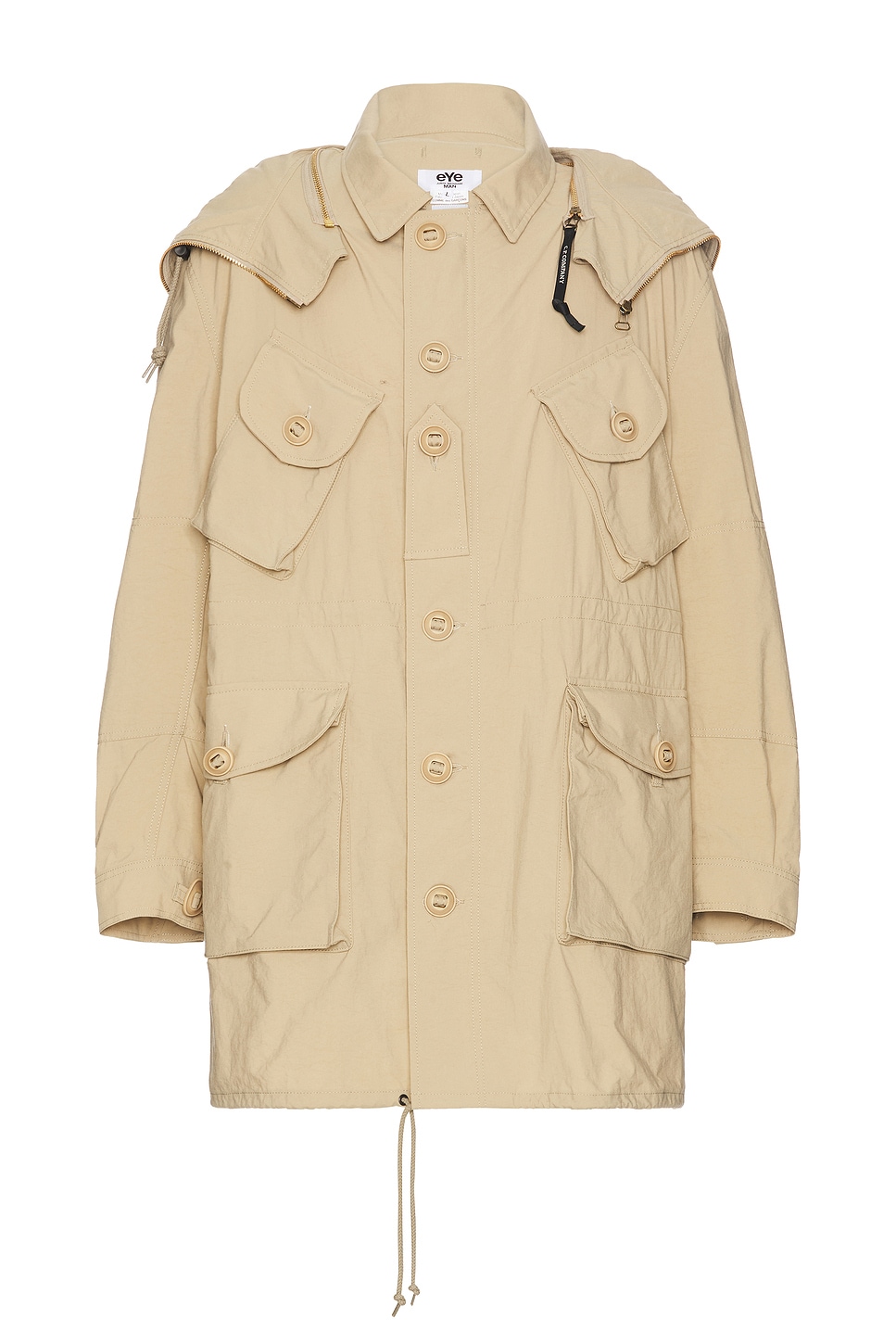 X C.p. Company Parka Jacket in Beige