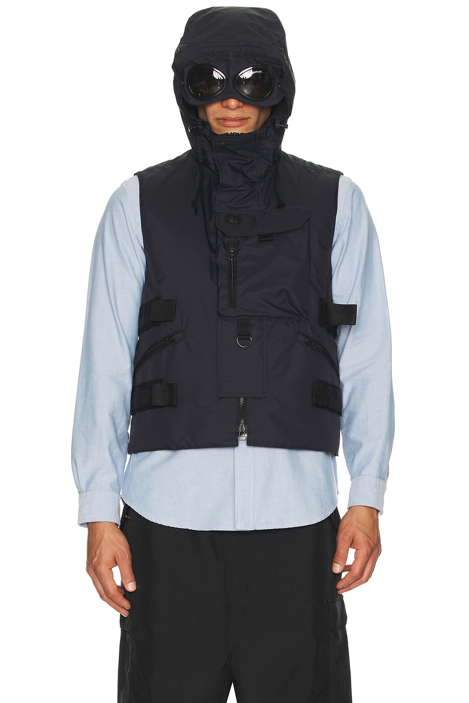 Image 1 of Junya Watanabe x C.P. Company Vest in Black