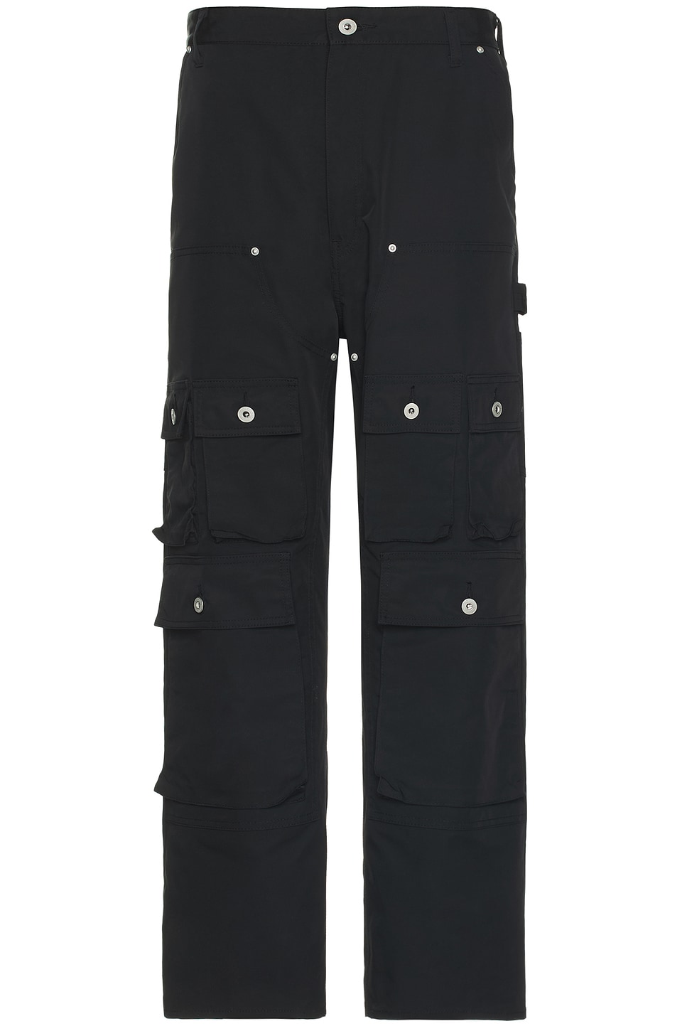 Image 1 of Junya Watanabe Oxford Cargo Pants in Black
