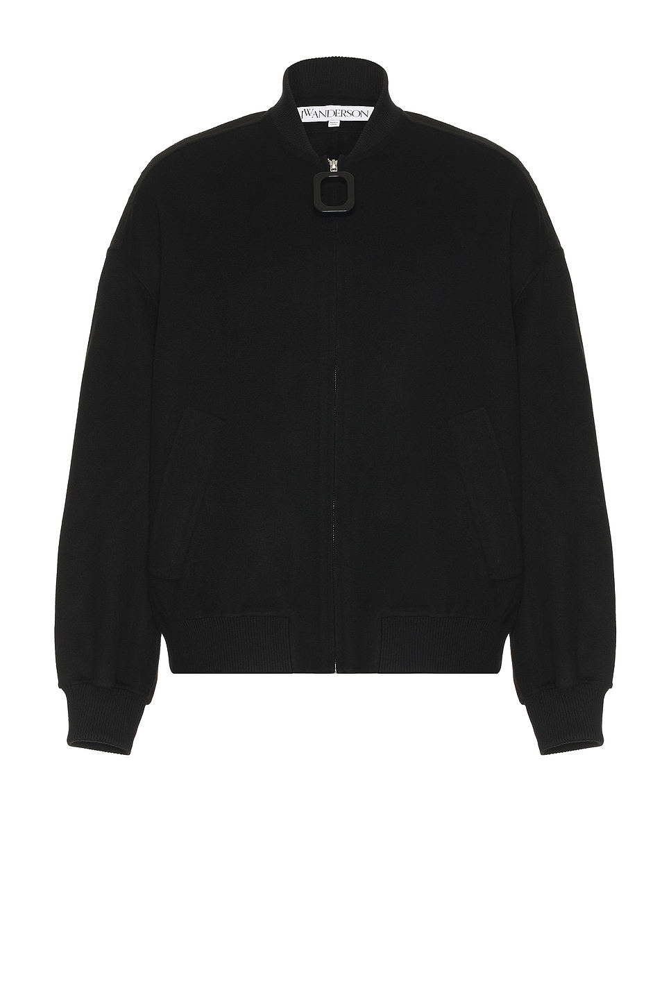 Image 1 of JW Anderson Jwa Puller Oversized Bomber Jacket in Black