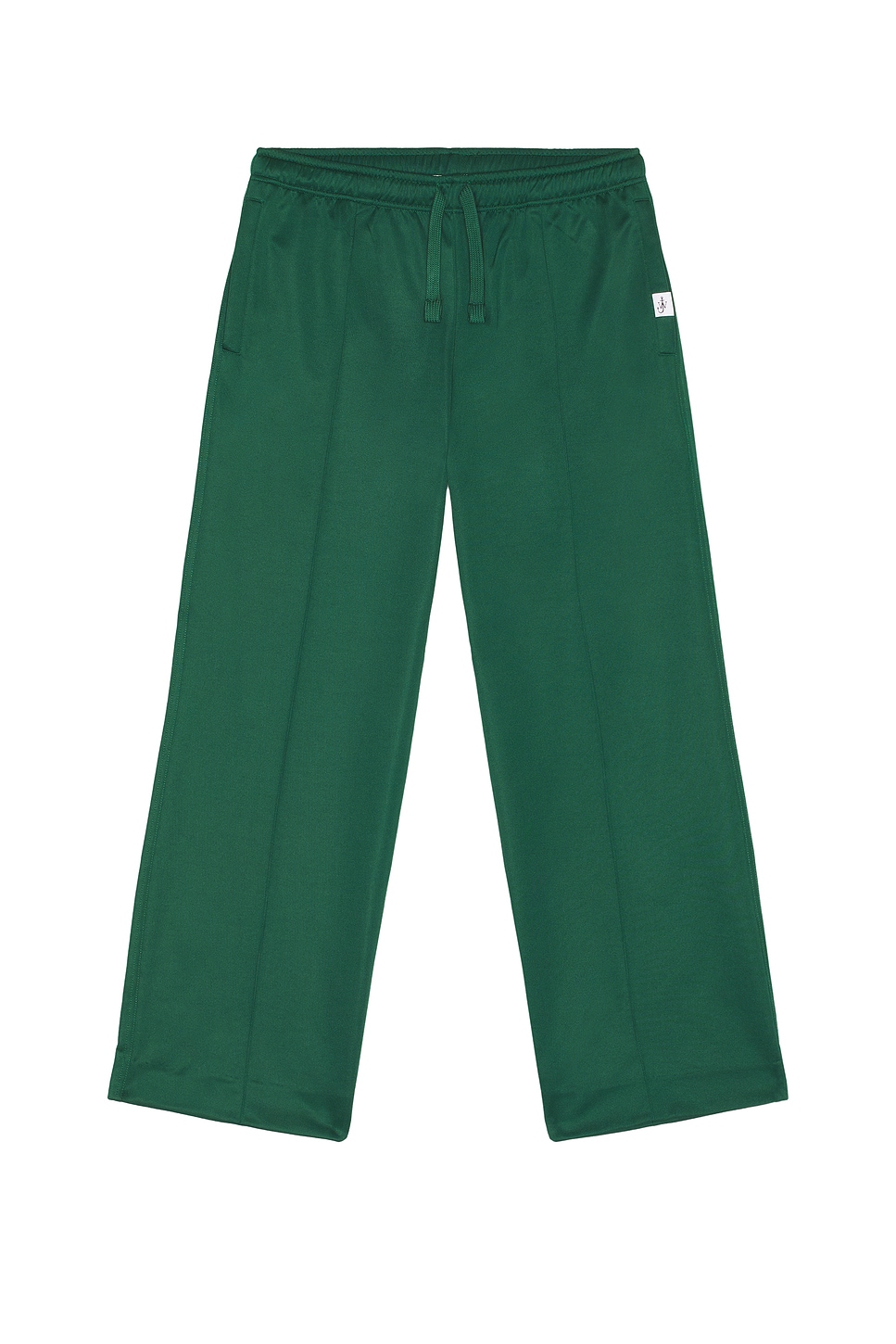 Jw Anderson Pintuck Trackpants In Green