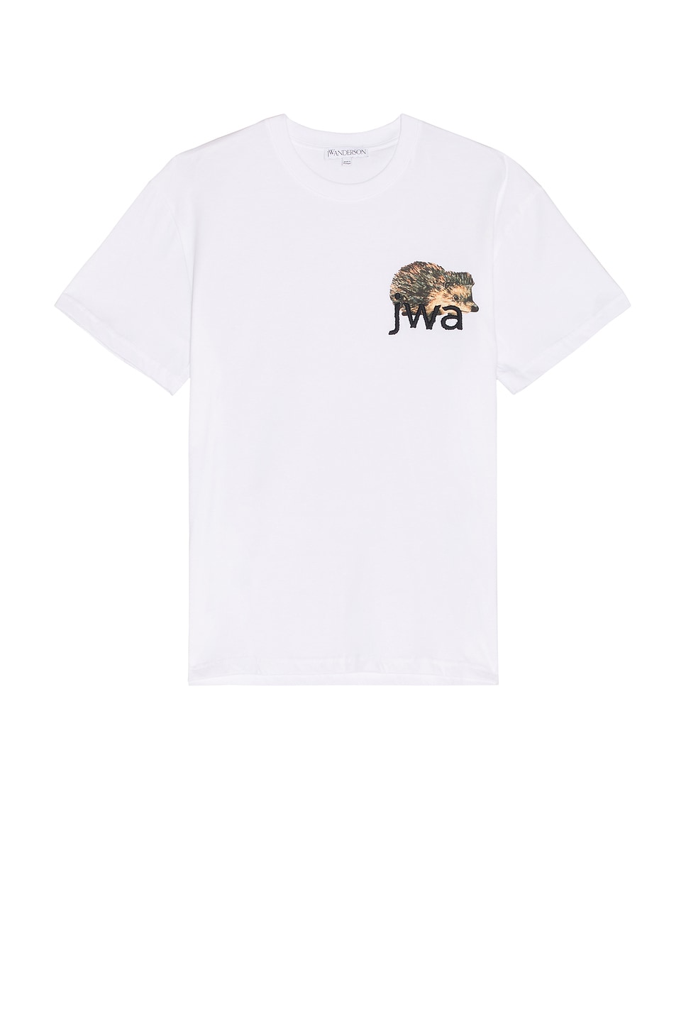 Image 1 of JW Anderson Jwa Hedgehog T-Shirt in White