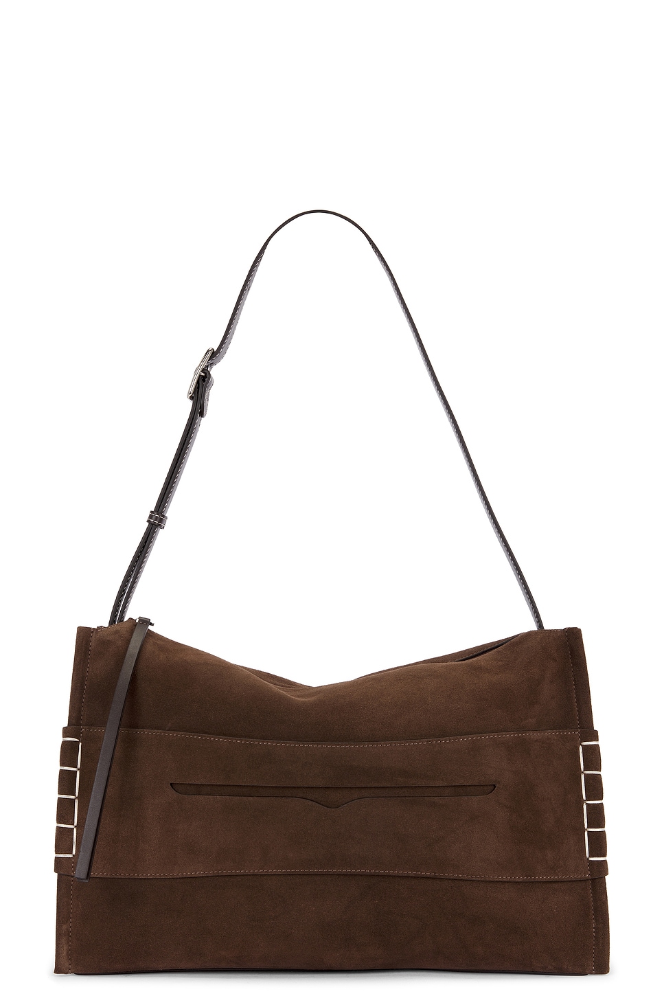 Jw Anderson Messenger Loafer Bag In Brown