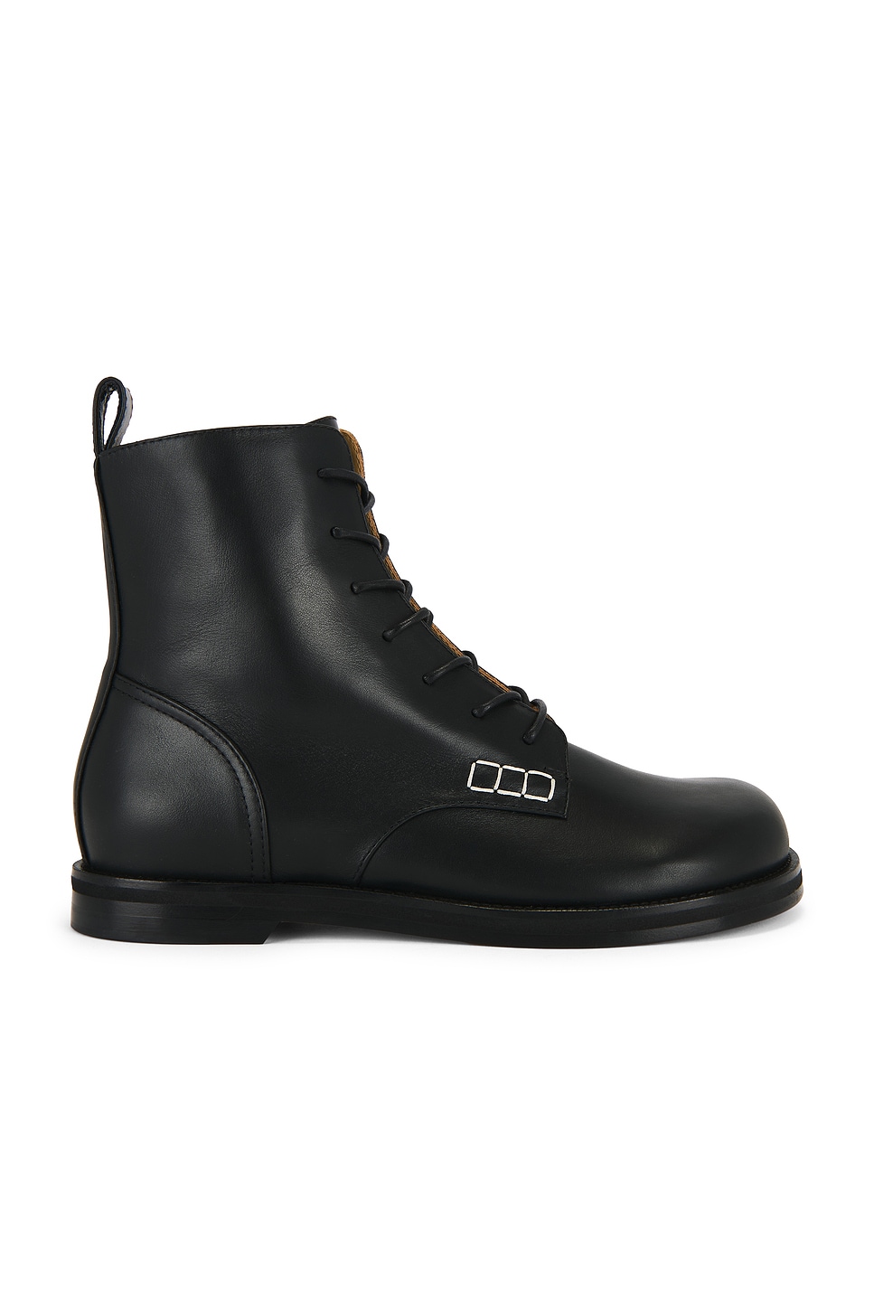 Image 1 of JW Anderson Loafer Lace Up Boot in Black