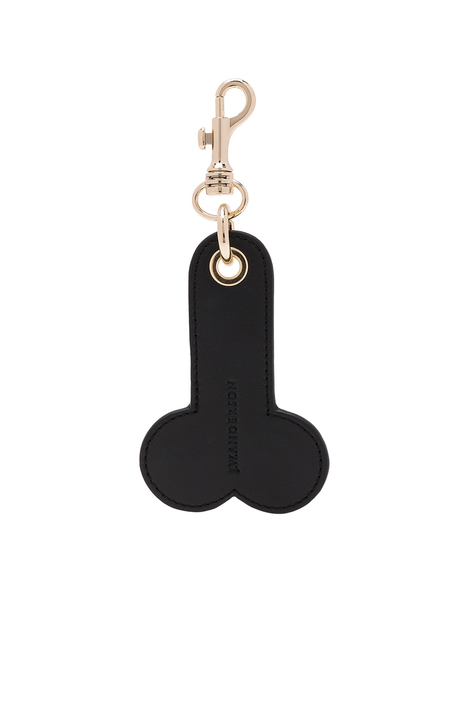Image 1 of JW Anderson Key Ring in Black