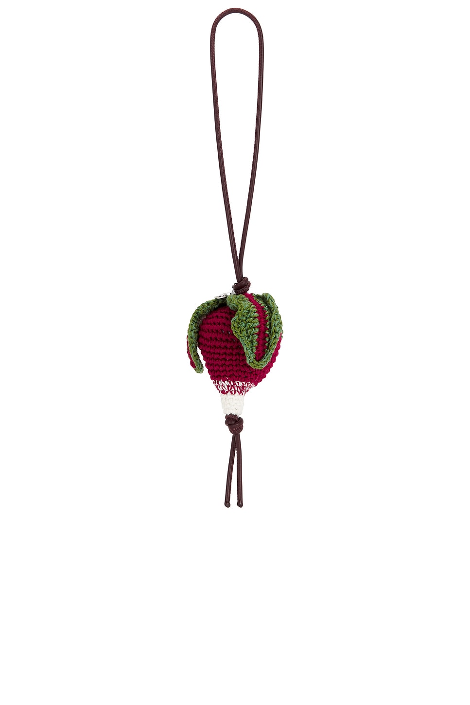 JW Anderson Radish Charm in Red