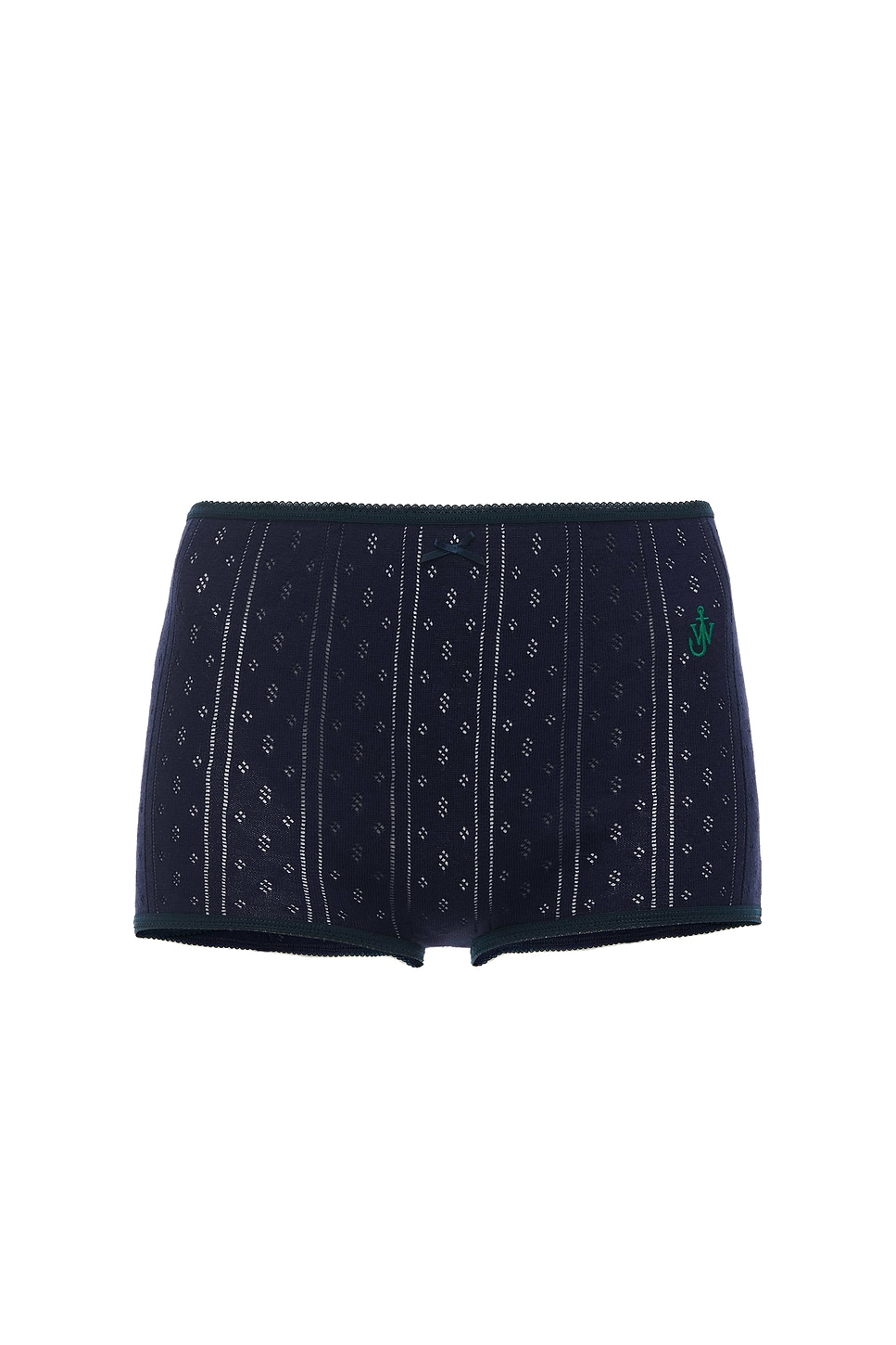 Pointelle Mini Short in Navy