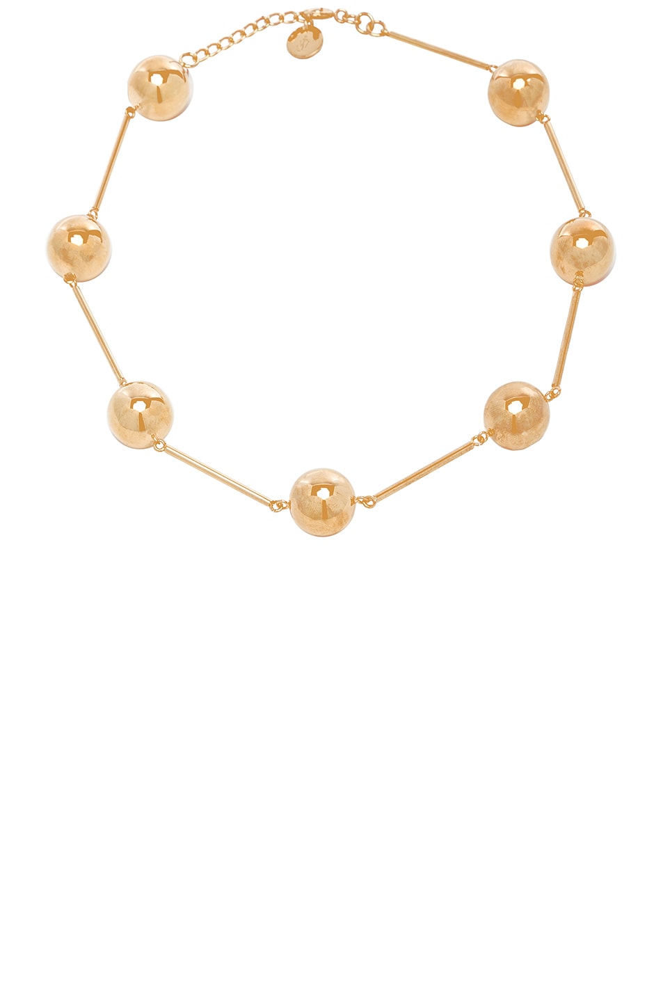 Image 1 of JW Anderson Spheres Necklace in Gold