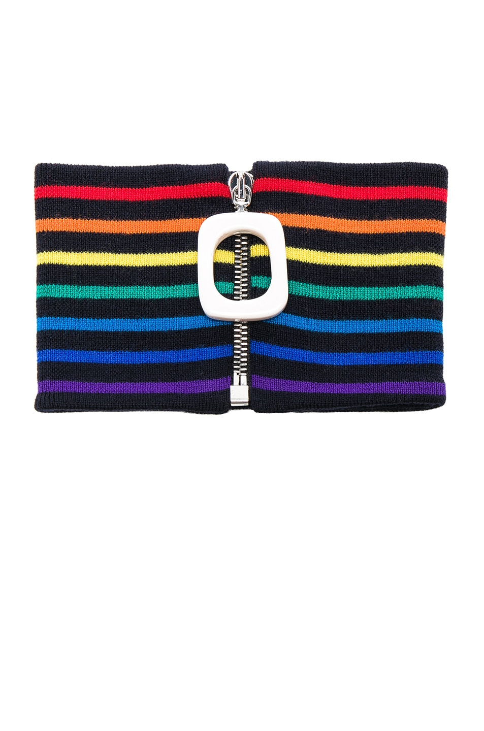 Image 1 of JW Anderson Jwa Neckband in Navy Multi