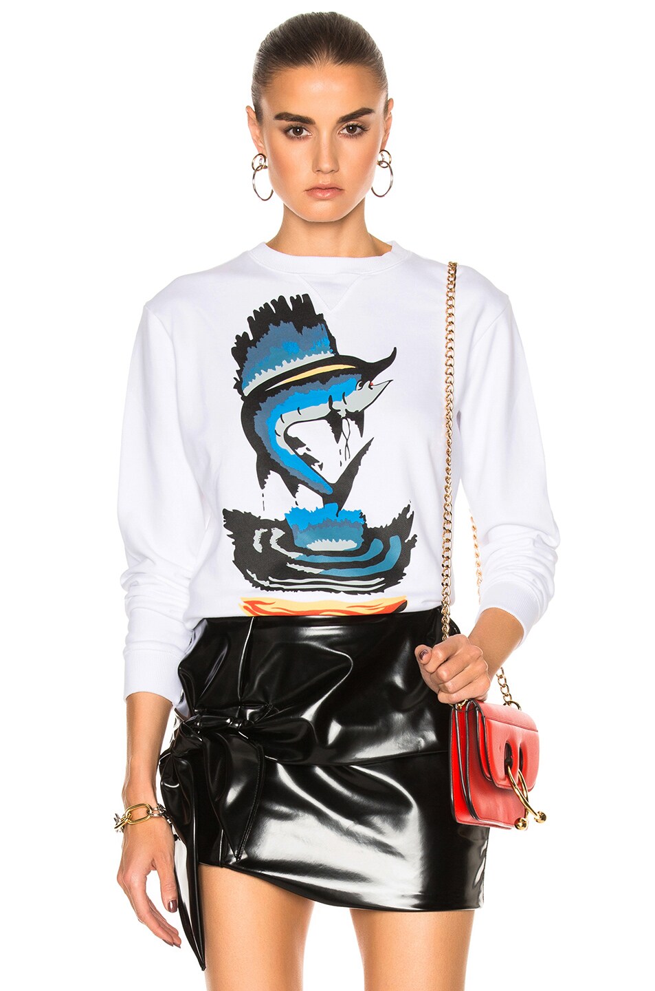 Image 1 of JW Anderson Sweatshirt with Marlin in White