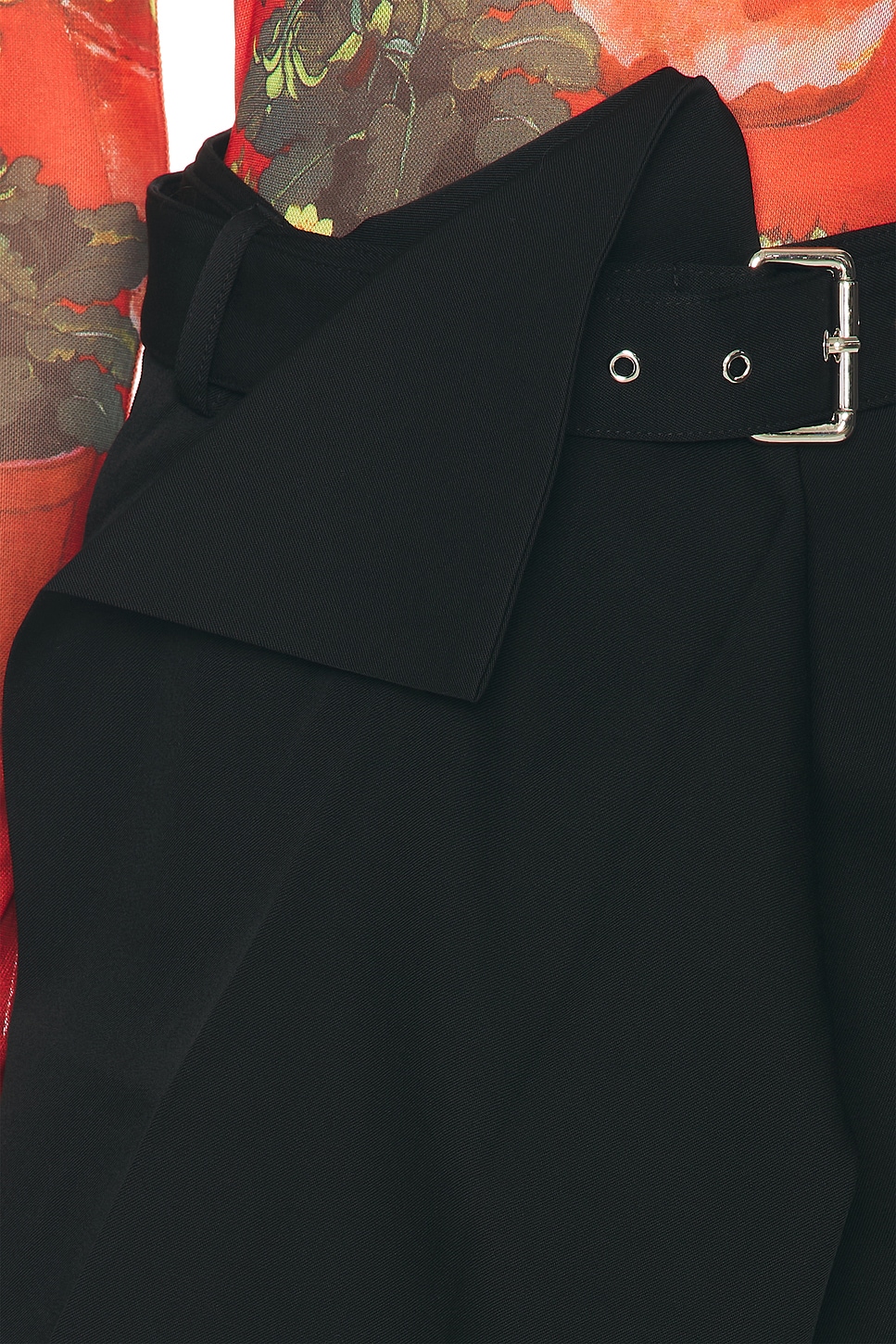 Jw Anderson Fold Over Mini Skirt thumbnail