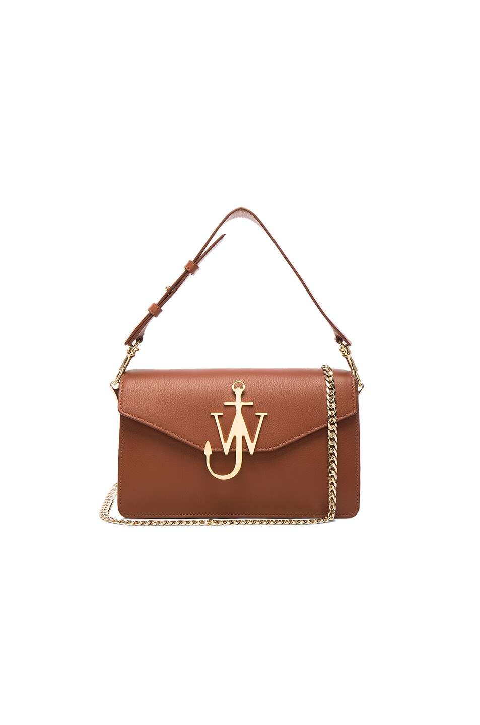 Image 1 of JW Anderson Logo Purse in Tan