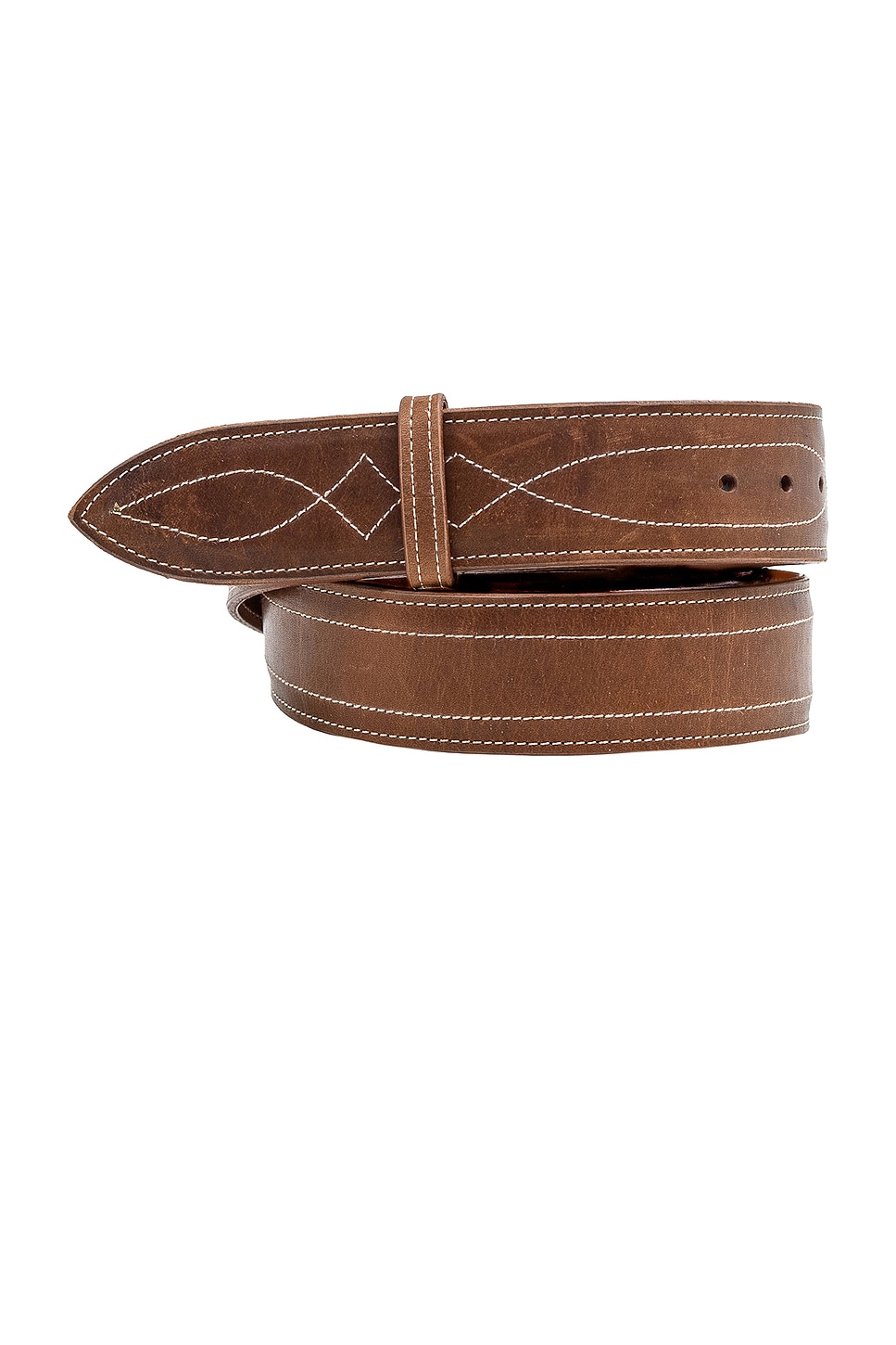 Shop Kemo Sabe Belt In Cuoio